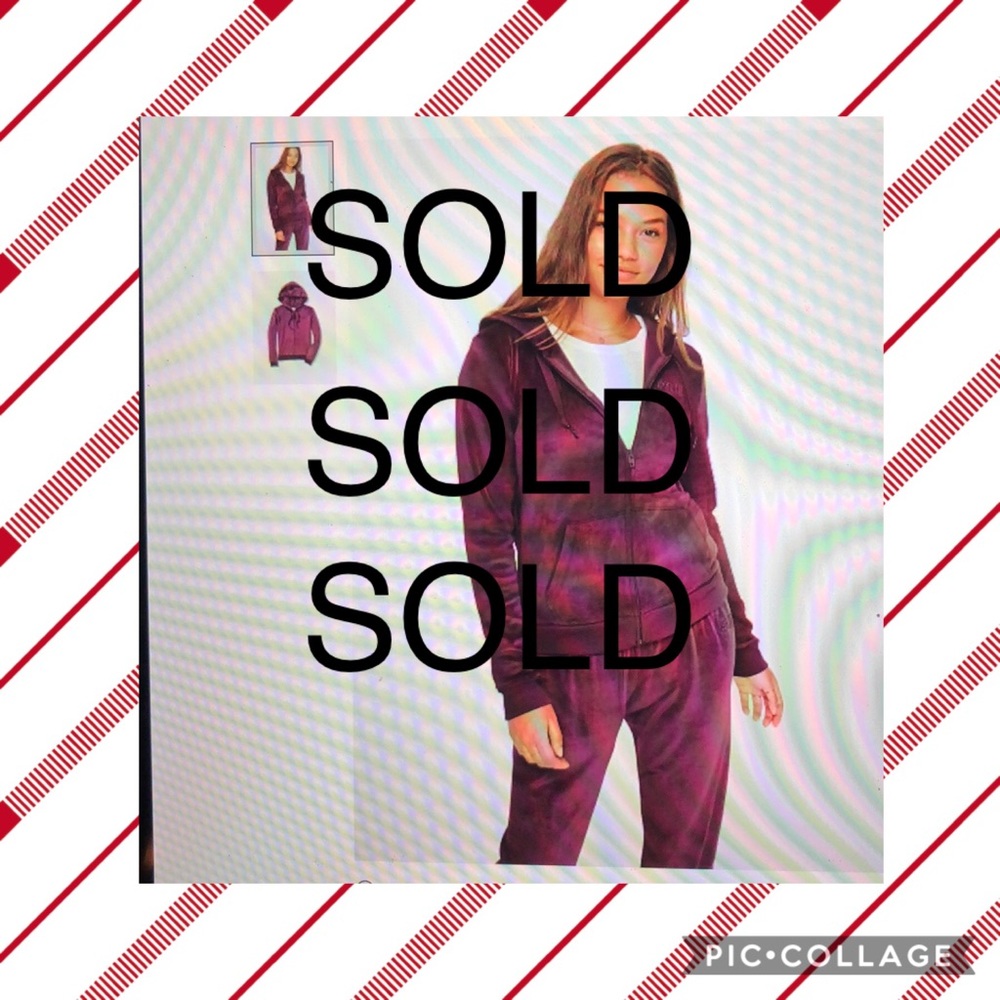 Victoria’s Secret PINK Velour Outfit Hoodie/Pants